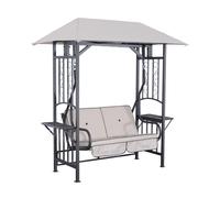 Outdoor Garden Canopy Swing Seat Loveseat Hammock Chair - 2 Seater | Professiona
