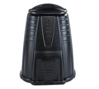 Outdoor Garden Compost Bin 220L, Strata GN332 Cylindrical Composter with Hatch Door