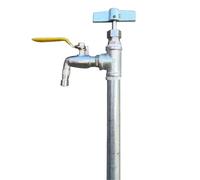 Outdoor Garden Faucet Freeze Resistant Water Column Leak Proof Garden Fountain 31in Fire Hydrant Self Supporting Perfect for Winter Use