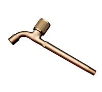Outdoor Garden Faucet Wall Mounted Cold Water Tap with Mesh Spout Single Handle for Pool G1 2 Stainless Steel Rose Gold 30cm & Stylish.