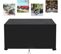 Outdoor Garden Furniture Cover 100x120x140cm - Waterproof UV-Resistant 420D Oxford Table Cover for Patio Tables & Chairs -Protection for Outdoor Furniture