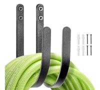 Outdoor Garden Hose Holder - Outdoor Wall Mount Water Hose Organizer Rustproof Hose Hanger Hook for Storage 150ft