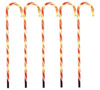 Christmas Tree LED Candy Canes Lights Decorations Pathway Garden Indoor Outdoor