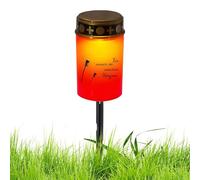 Outdoor Garden - Pack StelarTorch, Lights with Flickering Flame Waterproof Pathway Decor for Lawn, StelarPowered Led Tealights for Lanterns and Garden Decorations | Outdoor Lighting