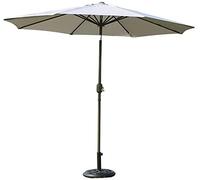 Outdoor Garden Parasols 9Ft / 270Cm Garden Patio Table Umbrella Perfect For Outdoor Yard, Beach Commercial Event Market, Camping, Swimming Pool Side,With Parasol Base good