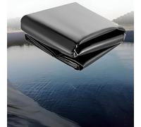 Outdoor Garden Pond Liner 4m x 12m HDPE Waterproof Film for Above Ground Pools Koi Ponds Waterfalls Fish Ponds - & UV Resistant