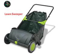 Outdoor Garden Power Lawn Sweeper Leaf Grass Collector Remover 103 L vidaXL
