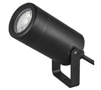 kenable Outdoor Garden Spot Light IP65 GU10 with Adjustable Bracket - Black
