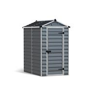 Outdoor Garden Storage Shed 4x6 ft SkyLight Polycarbonate Aluminium Frame