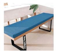 Outdoor Garden Swing Seat Cushs for 2-3 Seater Benches Thick 5cm Pad for Patio Kitchen Dining - 48 40 60 36 50 Inch - Modern Blue Design