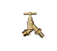 Outdoor Garden Tap c/w Check Valve, 1/2" Hose Union Bib Cock