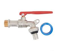 Outdoor Garden Tap Valve with Lock Function for Water Flow Regulation Using 1/2 and 3/4 NPT or Thread Compatibility