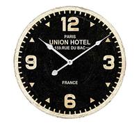 Outdoor Garden Wall Clock, 23 Inch Large Round Garden with Large Arabic Numerals Silent