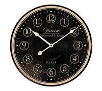 Outdoor Garden Wall Clock, 23 Inch Large Round Garden with Large Arabic Numerals Silent
