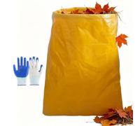 Outdoor Garden Waste Bags Grass Clippings Collection Bags with a