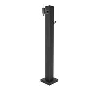 Outdoor Garden Water Column with Hose and Spray Gun - Stainless Steel, Waterproof, Sun-Proof, Easy to Assemble for Vertical Gardening