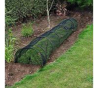 Outdoor Gardening Allotment Plant Protector Garden Mesh Net Tunnel, Black