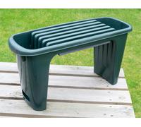 St Helens Padded Garden Kneeler Seat Tool Storage Lightweight Green