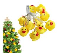 Outdoor Garland Lights | Decorative Lighting Waterproof Fairy Garland - Decorative Lights Duckling Design for Garden, Balcony, Wedding, Christmas, Gazebo Tent, Terrace, Window, Home