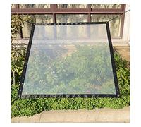 Outdoor Gazebo Sheer ainsWeatherproof Tarpaulin with AntiRust Grommets Customizable Size 2.4x8m/7.87x26.24ft for Garden Terrace