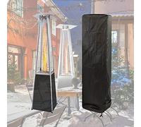 Outdoor Glass Tubular Heater Cover For Pyramid Burner, Triangular Heater, Waterproof, Heavy Duty Square, Standing Terrace Heater, Protective, Housing