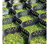 Outdoor Grass PersExpandable Honeycomb Grid for Pea Grel Stabilization Ideal for Camper Pads Parking Patios and Race Tracsurfaces (Size: 3x6m/9.8x19.7ft)