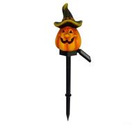 Outdoor Grave Decor Solar Pumpkin Light 42cm(B) | Auto on at dusk, off at dawn, solar powered, saves energy, lighting solution