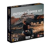 Outdoor Greeting Card for Coffee Lover - Includes 3 Premium Coffee Brewers with Gourmet Coffees of The World | Unique & Alternative Letterbox Gift Idea for Men & Women