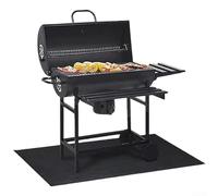 Outdoor Grill Mat, Fireproof Heat-Resistant 3 Layer Silicone Heat Barrier Mat Grass Protection Mat For Decks Patios Lawns(E)