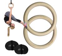 Outdoor Gym Rings - Gym Rings For Pull Up Bar | Non-Slip Fitness Rings, Home Fitness Equipment, Heavy Duty Exercise Rings, Domin Ring