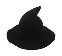 Outdoor Halloween Decor Halloween Window Lights Foldable Women’ s Witch Hat The Must Have Travel Companion For A Unique And Stylish Party Decorations for Men (Black, One Size)