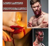 Outdoor Halloween Decorations 60ml Halloween Blood Spray | Realistic Prank & Costume Blood Skin & Tested In The USA Night Light ( Red, 12. 5x3. 5x3. 5)