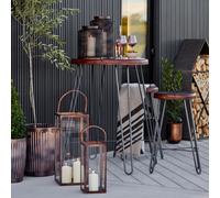 Set of 2 Hampton Outdoor Planters Copper