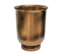 Ivyline Outdoor Hampton Copper Metal Urn / Tall