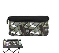 Outdoor Handle Storage Bag Portable Lamp Organizer Bag | Small Storage Bag Lamp Organizer Bag | Camping Bag with Detachable Handle, Camping Accessories with Co, Dark Green Tea, Se référer au