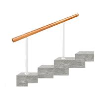 Outdoor Handrails for Steps, Sturdy Safety Railings with Easy Installation, Ideal for Deck Gates and Porch Concrete Steps