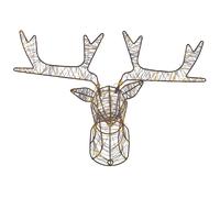 Outdoor Hanging Decoration LED NELLIM 47 cm Reindeer Black