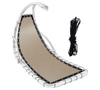 Outdoor Hanging Swing Chair Replacement Fabric Crafted for Everyday Enjoyment (khaki B)