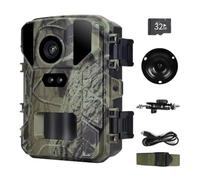 Outdoor HD4K Infrared Low Glow Arction Camera 48MP Mini Trail Game Night Vision IP66 Waterproof Hunting Wildlife Trap Cam