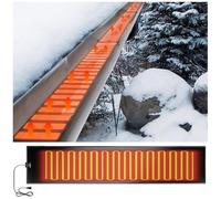 Outdoor Heated Snow Melting Mats Heater Ice Dam Prevention Heated Mats Electric Snow Melting Matss for Winter Snows Removal for Walkway Roof Stair Decks, Winter Snows Remove,36x427cm