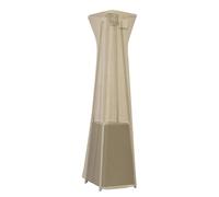 Outdoor Heater Protector - Pyramid Shape Standing Cover 420D Fabric, Waterproof Wind Resistant Shield, Heavy Duty Weather Guard | Durable Enclosure Case For Patio Deck Garden Lawn Yard Seasonal Use