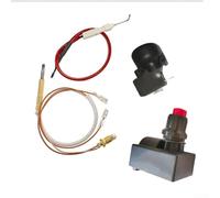 Outdoor Heater Pulse Switch Featuring Ignition Wire Integration Thermocouple and Mechanical Tilt Switch Activation (AAA battery)