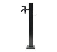 Outdoor Heavy Du Square Garden Hydrant & Faucet with Spray Gun - 25.9in Floor Mount Antifreeze Water Column for Efficient Irrigat System