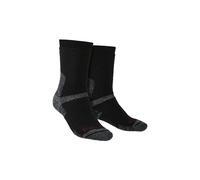 Outdoor Heavyweight Merino Wool Knee High Socks Bridgedale Black 6-8