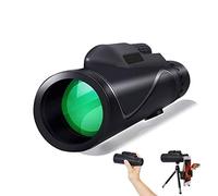 Outdoor High Power Binoculars, Monocular Telescope, 40X60 High Power&HD Monocular with Smartphone Holder BAK4 for Bird Watching, Hunting, Surveillance,Portable