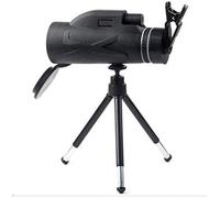 Outdoor High Power Binoculars, Monocular Zoom Telescope 80X100 Portable Prism Optical Phone Clip Tripod Camping Telescope for indoor/