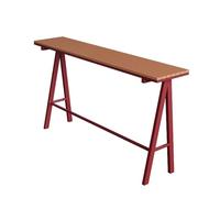 Outdoor High Top Bar Table - Rust-resistant Wrought Iron Seamless Welded e Waterproof & Sun-resistant Plastic Wood - Perfect for Home Kitchen Di Room & Bistro
