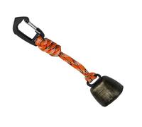 Outdoor Hiking Bear Bell - Metal Wildlife Alert Pendant, Camping Safety Noise Tool | Detachable Sound Accessory Equipment Function, Mute Bell For Mountain Tr