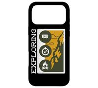 Outdoor Hiking Camper Compass Practical Tools Case for iPhone 17 Pro Max