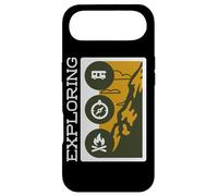 Outdoor Hiking Camper Compass Practical Tools Case for iPhone Air